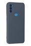 Aconcept General Mobile Gm 21 Plus Case Nano Inside Velvet Silicone (144552) - Gray - 2