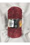 İnci Cotton Burgundy Sim Hand Knitting Yarn (1 Piece) (Macrame Yarn) Color:414 - 2