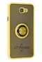 Aconcept Galaxy J7 Prime Case Montreal Silicone Cover with Ring (14544) - Yellow - 2