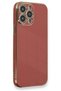 Aconcept iPhone 13 Pro Max Case Volet Silicone (11431) - Red