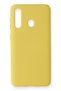Aconcept Galaxy M40 Case Nano Inside Velvet Silicone (35136) - Yellow