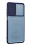 Aconcept Galaxy M52 5g Case Palm Frosted Camera Sliding Silicone (41541) - Navy Blue - 2