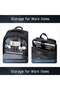 17-inch Laptop Backpack Durable Anti-Theft Premium Water-resistant Shoulder Laptop Daypack for Office Business Travel College School, B00810, Black - 3