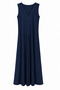 Women's Zero Sleeve V-Neck Dress - 4
