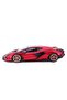Burago 1:24 Lamborghini Sian Fkp 37 Model Car - Red - 4