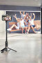 Selfie stick tripod remote control black - 3