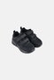 Toddlers Boy Velcro Closure Casual Shoes, Black - 3