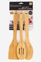 Set Of 3 Bamboo Tools, Natural - 2