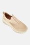 Women Dazzling Step Slip On Outdoor Shoes, Beige