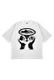 Unisex Oversize Corteiz Hands Printed Boxy Fit Thick Fabric (240Gsm) T-Shirt