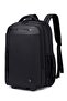 durable professional rolling backpack light weight water resistant 19 inch backpack trolley with 360 degree opening for office travel business school, lg000657-1, black - 3