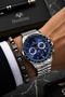 Stainless Steel Waterproof Men's Wrist Watch