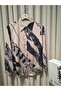 Elegant Abstract Print Blouse by Ora - 2