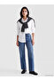 Sparkling Choices from Shining Store Women's Wide Leg Jean Pants - 2