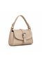 Women's Mini Hand and Shoulder Bag – Faux Leather, with Buckle, Lined, Crossbody Strap - 4