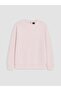 Xside Pink Minnie Mouse Embroidered Oversize Women's Sweatshirt - 5