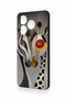 Realme C63 Compatible Zebra and Giraffe Patterned Silicone Case - 3
