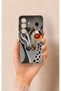 Samsung S26 Compatible Zebra and Giraffe Patterned Silicone Case