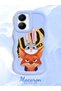 Vivo Y56 Compatible Case Camera Protector Blue Silicone Couple Phone Case Rabbit Pattern - 2