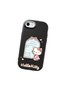 iPhone 7 Compatible Case with Camera Protector Black Silicone Couple Phone Case with Kitty Pattern - 3