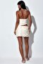 Busem Women's High Waist A-Line Mini Skirt, Sequined - 4