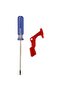 Improved vacuum cleaner trigger button V10 V11 heavy-duty replacement part, with screwdriver included. - 2