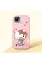 Realme C21 Compatible Case Camera Protector Pink Silicone Couple Phone Case with Kitty Pattern