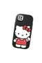 Redmi 10A Compatible Case Camera Protector Black Silicone Couple Phone Case with Kitty Pattern - 3