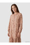 Original Tie-Neck Patterned Dress - 2