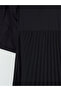 Original Vest-Style Pleated Dress - 7
