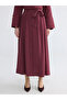 Original Belted A-Line Modal Blend Skirt - 2