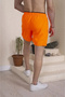 Men's Swim Shorts with Zipper Pockets and Mesh Lining - 4