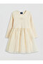 Original Oval Collar Bowknot Girl's Dress - 2
