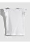 Original Oval Collar Stoned Girls' Undershirt - 3