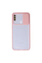 Samsung Galaxy A11 Case Palm Frosted Camera Sliding Silicone - Pink - 4