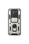 Xiaomi Redmi Note 9 Case with Pars Lens Ring Silicone - Silver
