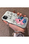 iPhone 12 Mini Compatible High-Quality Cartoon Printed Case, Stylish Multi-Faceted Full Protective Cover