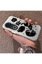 Vivo V50 Compatible High-Quality Fun Black Cat Printed Case, Cute Stylish Shock