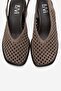 Monvera Mink Suede Genuine Leather Closed Front Laser Cut Thick Heeled Women's Sandals - 2