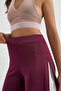 Soft Touch Modal Textured Pants with Hidden Stripe Detail - 6