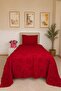 Pure Love 2 Piece Single Pique Set Red