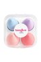 4-Piece Makeup Sponge Set Beauty Blender Foundation Sponge Wet and Dry Use Soft Latex-Free Makeup Sponge Boxed - 2