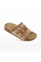 Enova Denim Material Stoned Women's Stylish Daily Flat Slippers