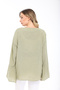 Women's Linen Kimono – Oversized Comfortable Fit Summer Long Sleeve Kimono - 8