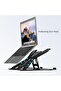Laptop Stand for Desk, Adjustable Laptop Computer Stand Multi-Angle Stand with Phone Stand, P - 2