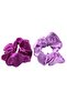 -Eya 2-piece Scrunchie Set - Multicolor - 3