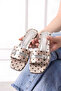 Prato Mink Satin Polka Dot Stylish Women's Daily Slippers