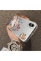 iPhone XS Max Compatible Heart-Themed Fox Rabbit Printed Case, Matching Cover for Friend and Couple - 2