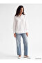 Peak New Season White Oversize Poplin Women's Shirt - 2