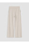 Lcw Modest Waist Tie Modal Blend Women's Fabric Trousers - 8
